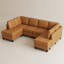 Canapé modulaire en U en similicuir-856054607