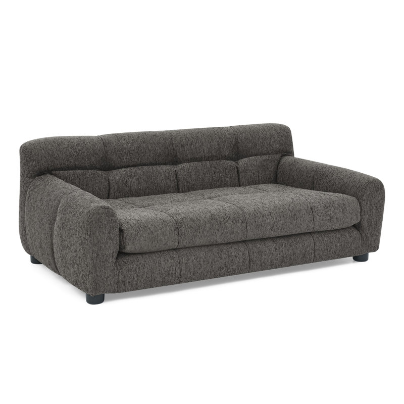 Soft And Comfortable Pet Sofa With Backrest And Armrests, A Modern Rectangular Design Suitable For Small To Medium-Sized Dogs.