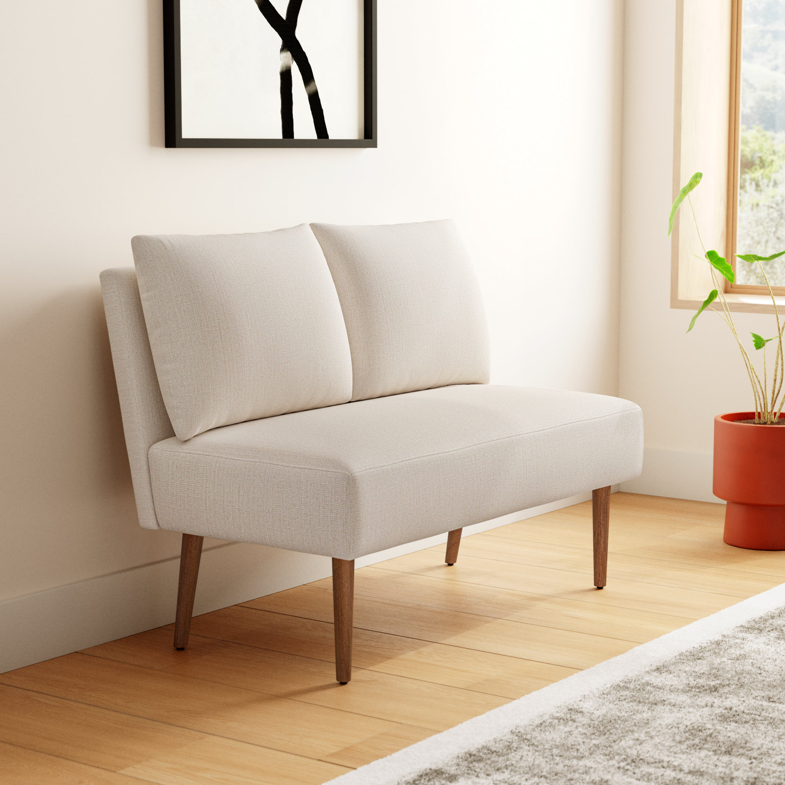 Nalaya Bench, Cream