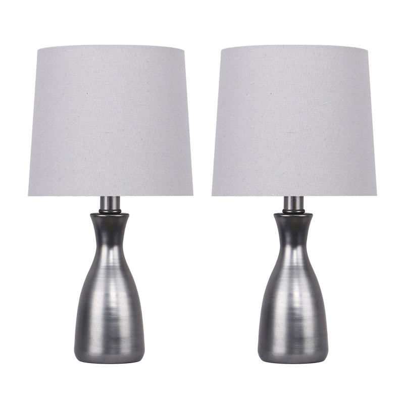 Johnchristian Metal Table Lamp, Vintage Metal, Natural