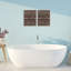 Ensemble de 2 plaques murales, "Laundry Laundry" en brun, design par Marcus Prime