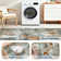 Modern Abstract Machine Washable Area Rugs for Living Room, Non Slip Rug for Bedroom Nursery, Soft Stain Resistant Carpet