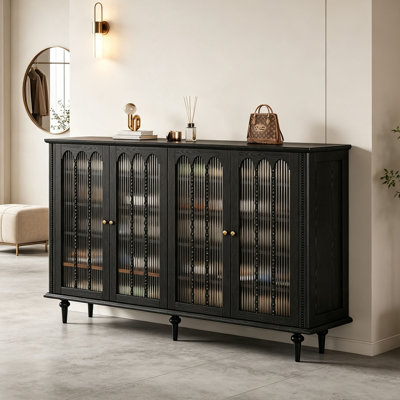 Armoire à chaussures rétro de style français pour un usage domestique