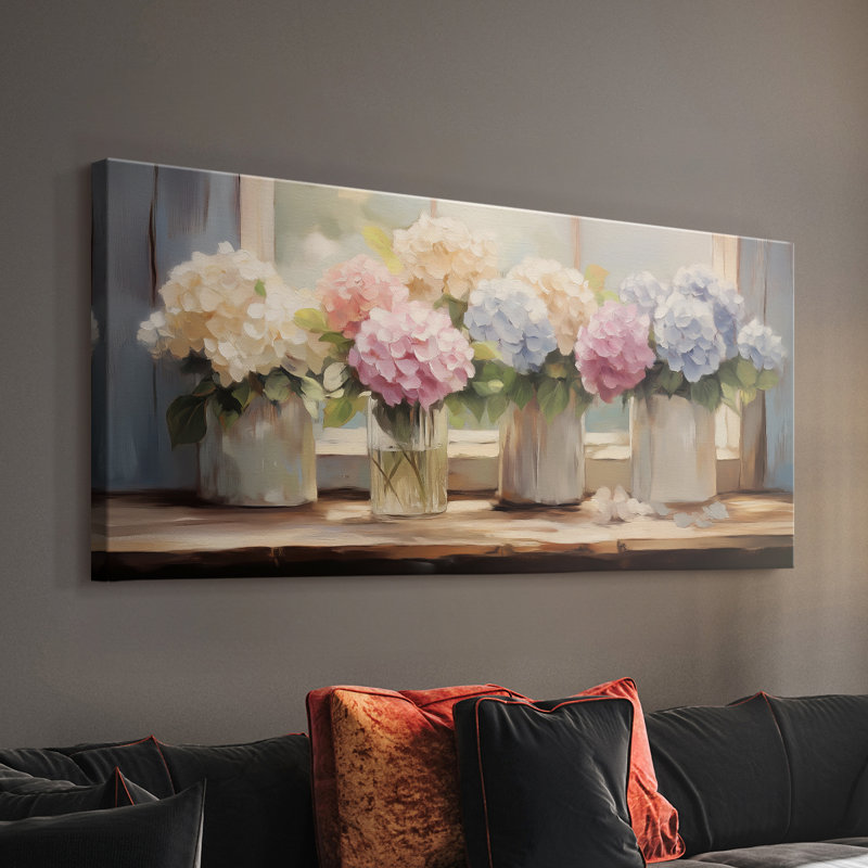 Botanical Series-CXXXIX- Gallery Wrapped Canvas -Ready to Hang, 24" H x 48" W