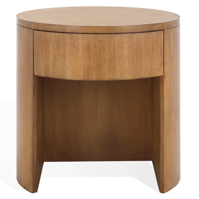 Daiya Round 1 Draw Wood Nightstand