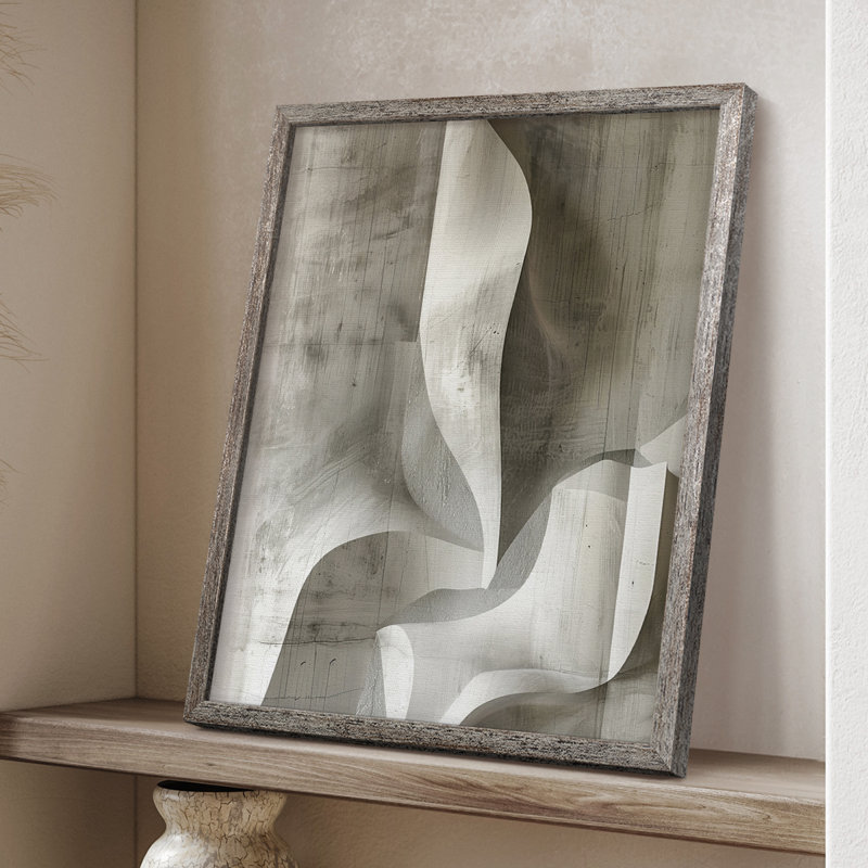 ABSTRACT Series CDLXI Framed Print - Solid Wood, 11" H x 9" W