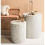 Solid + Manufactured Wood Accent Stool