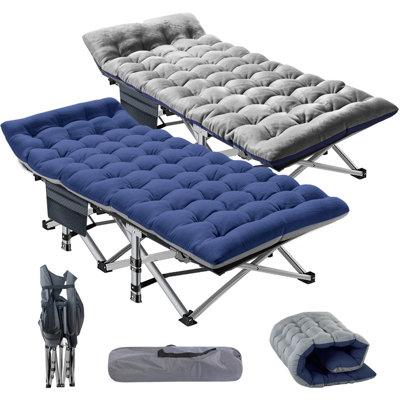 Lit de camp pliant, lit de camp pliant pour l'extérieur