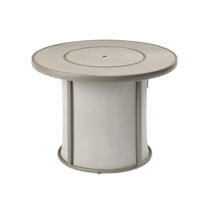 Table de foyer au gaz Grey Stonefire