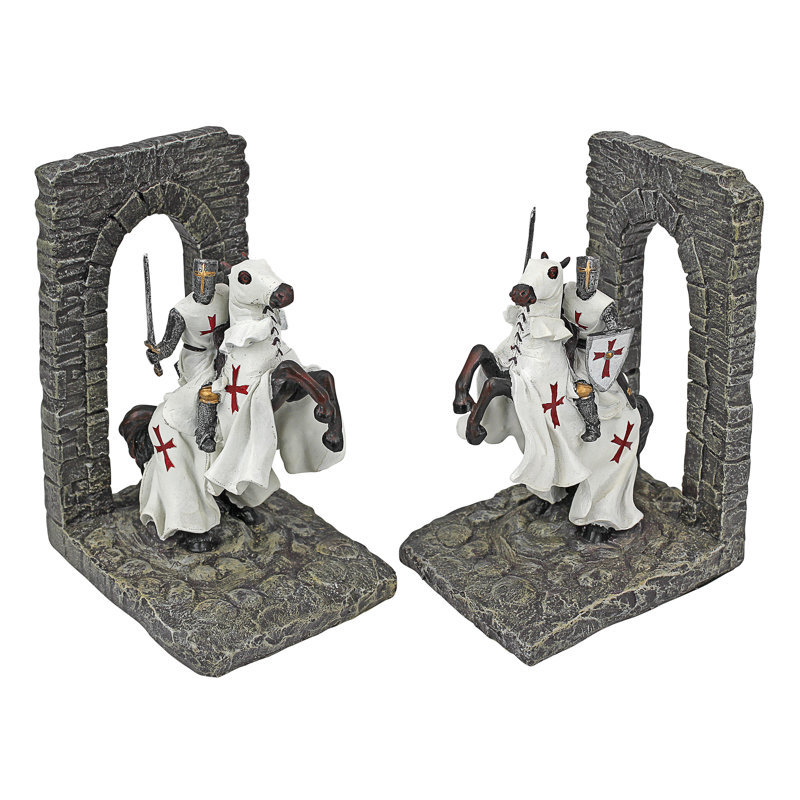 Serre-livres sculpturaux Knights of the Digital Realm
