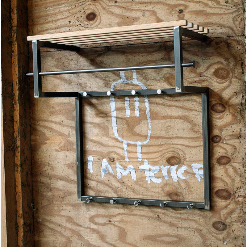 10 - Hook Wall Mounted Coat Rack
