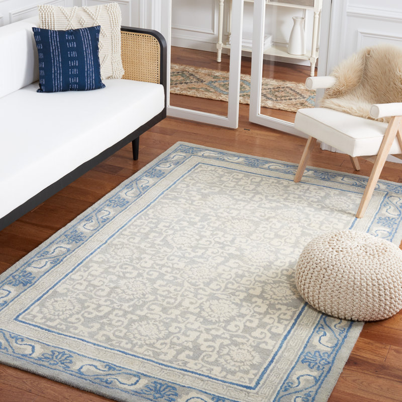 Antiquity Hand Tufted Wool Oriental Rug, Rectangle 8' x 10'