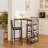 Brune 3 - Piece Dining Set-732669136
