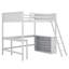 Lit mezzanine double Homerton pour enfants-2060120686