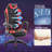 Reclining Ergonomic Faux Leather Swiveling PC & Racing Game Chair with Footrest-97820963-102871747