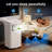 8000 BTU Portable Air Conditioner with LCD Remote,Cools 350 Sq.Ft, Ultra Quiet,Dehumidifier,24H Timer, Anti-Frozen Protection,for Bedroom,Livingroom,Apartment,Garage-125846829