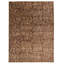 Tapis unique brun foncé en laine noué à la main nouvel âge 10 pi 1 po x 13 pi 10 po