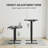 Artia Adjustable Metal Base Computer Desk with Power Outlet-1437470822