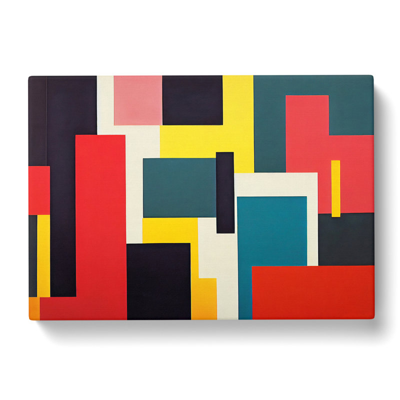 Bauhaus Abstract Vol.6 - Wrapped Canvas Print, 35cm H x 50cm W x 3cm D