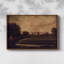 Paysage rétro cccxvi - reproduction de cadre flottant sur toile-843342004-843342153
