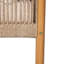 Méridienne d'extérieur moderne avec structure en bois massif et coussins en polyester confortables, parfaits pour la terrasse, le jardin ou le balcon