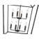 8 Light Matte Black Lantern Geometric Chandelier