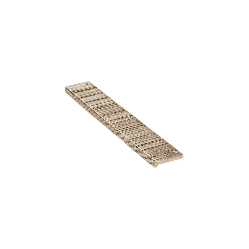 Brut Finger Pull, White Bronze Light