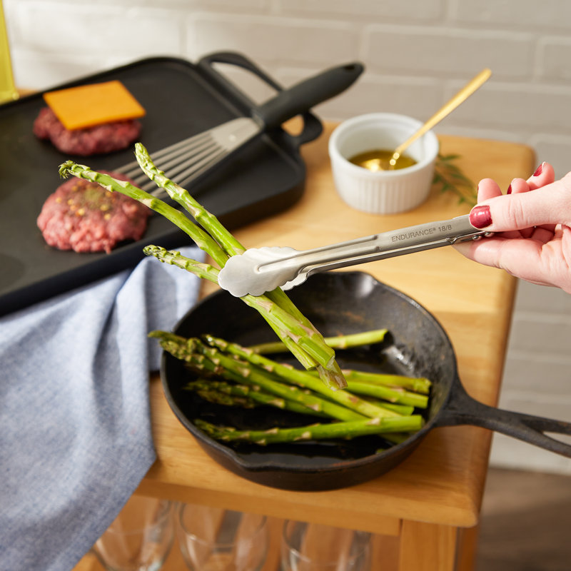 Design Imports Stainless Steel Kitchen Tong