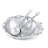 Arthur Court Designs Grape Aluminum Salad Bowl