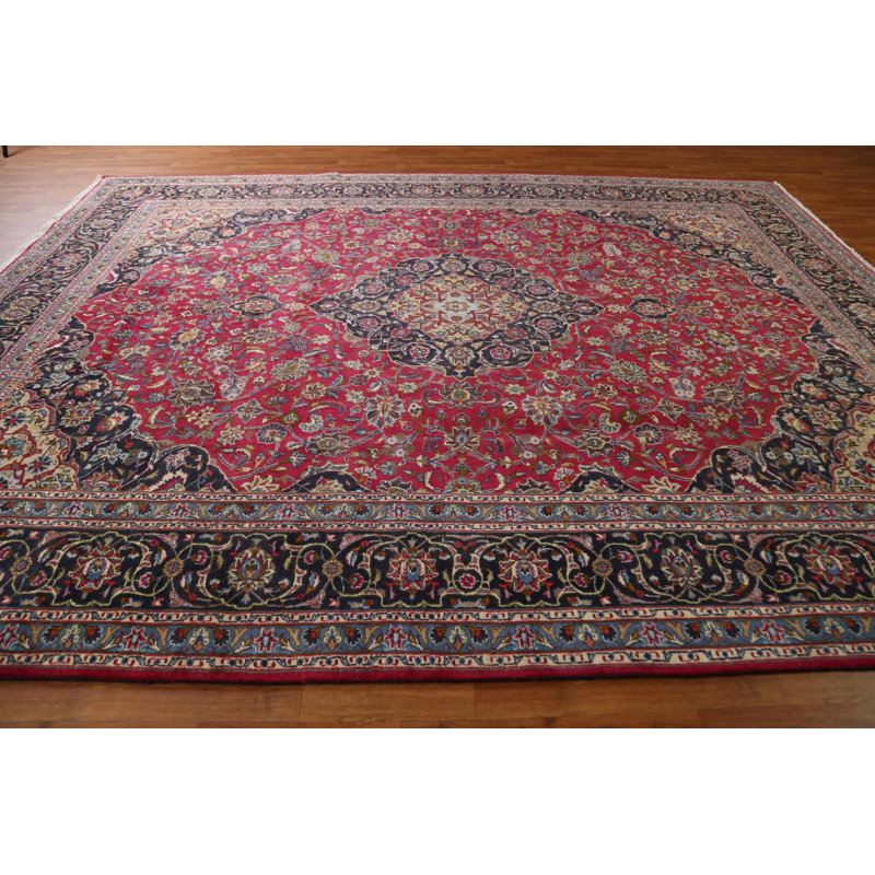 Tapis persan traditionnel à motif persan Kashmar
