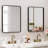 Black Metal Tempered Mirror With Deep Frame-891965229-891965219