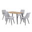 Benu Rectangular 120cm L x 80cm W Dining Kitchen Table-1441677818