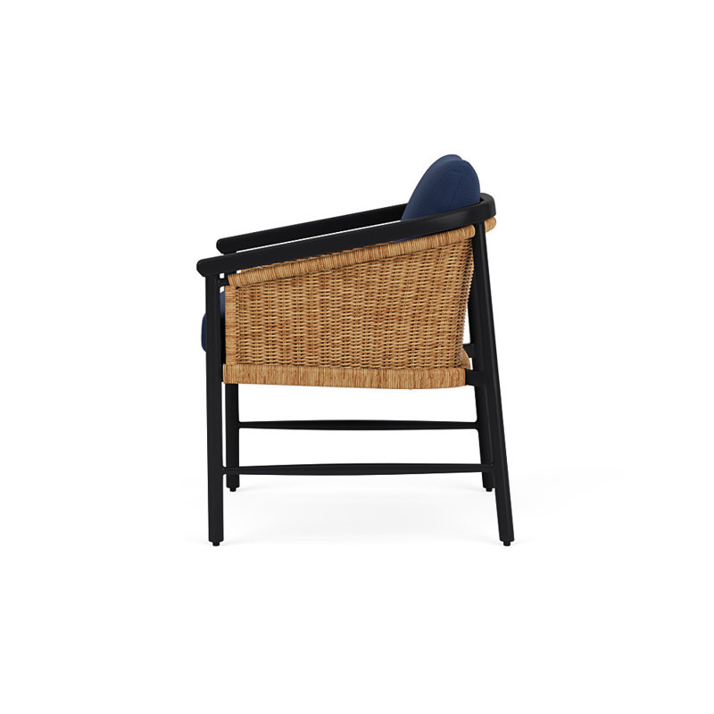 Galloway Outdoor Dining Armchair, Beach Navy