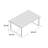 Solid Wood Top Coffee Table
