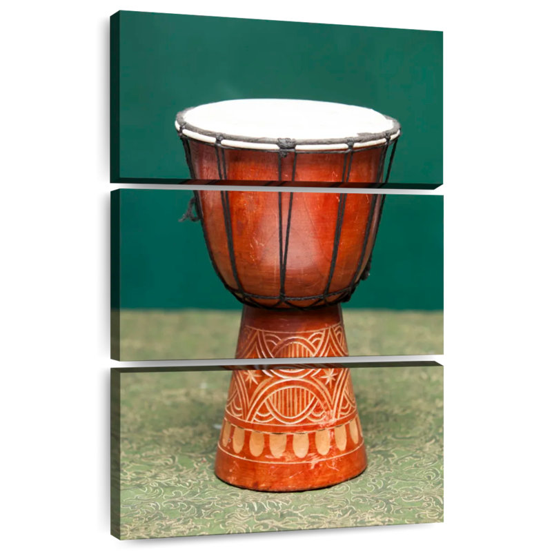Tambour Abarca Tribal, H 45 po x l 28 po