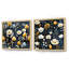 Medford - Ensemble de 2 collages carrés botaniques abstraits-101853456-101853454