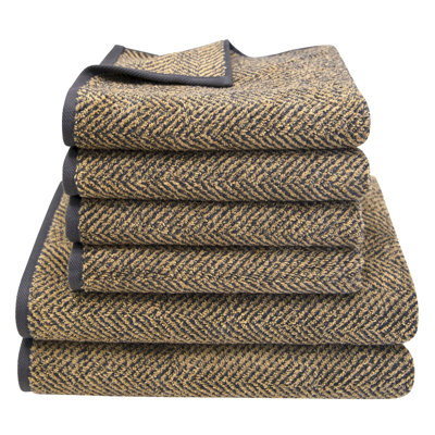 Cotton Bath Towels - Set of 6