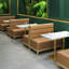 Banc rembourré en similicuir Modern Simple-101750552