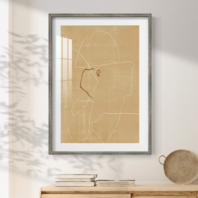 Sediments I -Framed Print