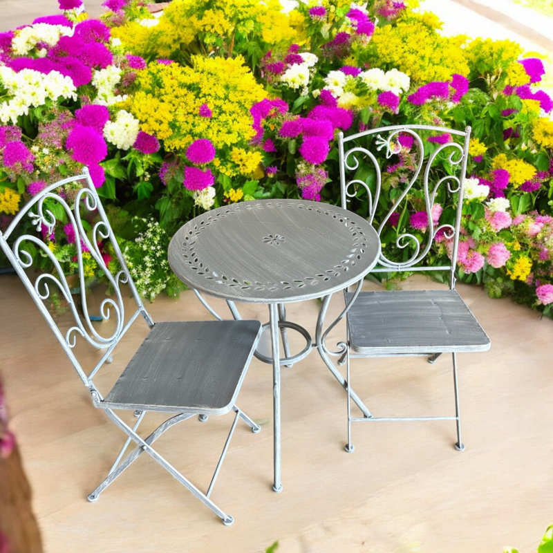 2 - Person Patio Dining Set with Round Table