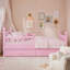 Structure de lit simple pour enfant avec 2 tiroirs de rangement sous le lit-133471346