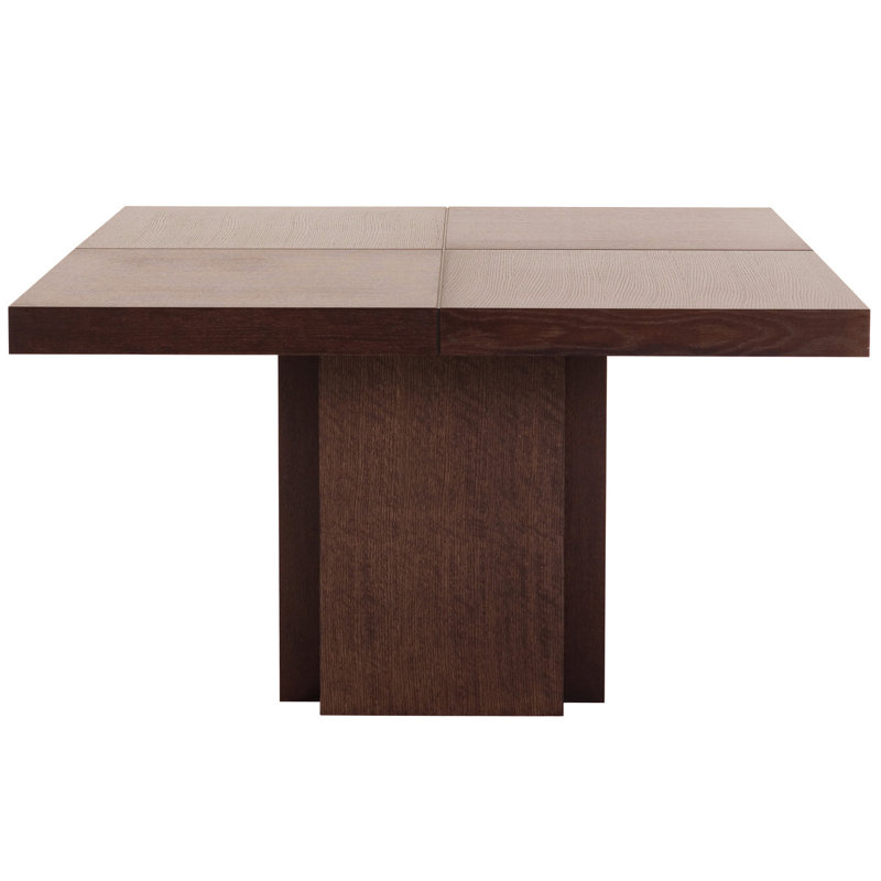 Casden Dining Table, 130cm x 130cm, Chocolate