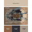 Tapis oriental beige lavable à la machine Rocco Ice Armor Warrior Classic - reliure beige-2046280383