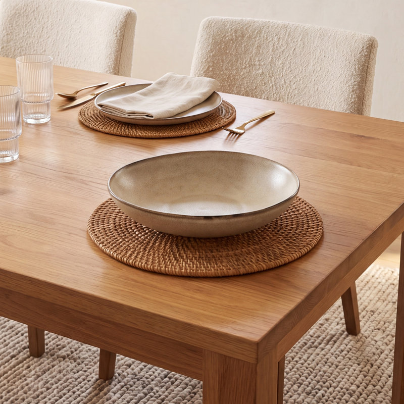Joss & Main Ceramic Serving Bowl, Oyster