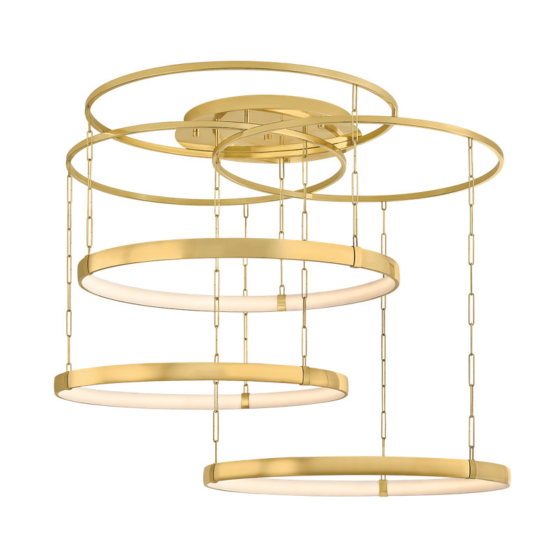 Vernazza Flush Mount, 77.75" H x 55.5" W x 55.5" D