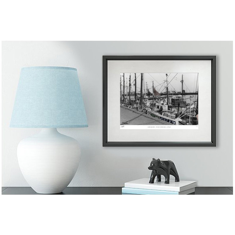 Grimsby, Fish Docks C1965 by Francis Frith - Single Picture Frame Print, 45cm H x 60cm W x 2.3cm D