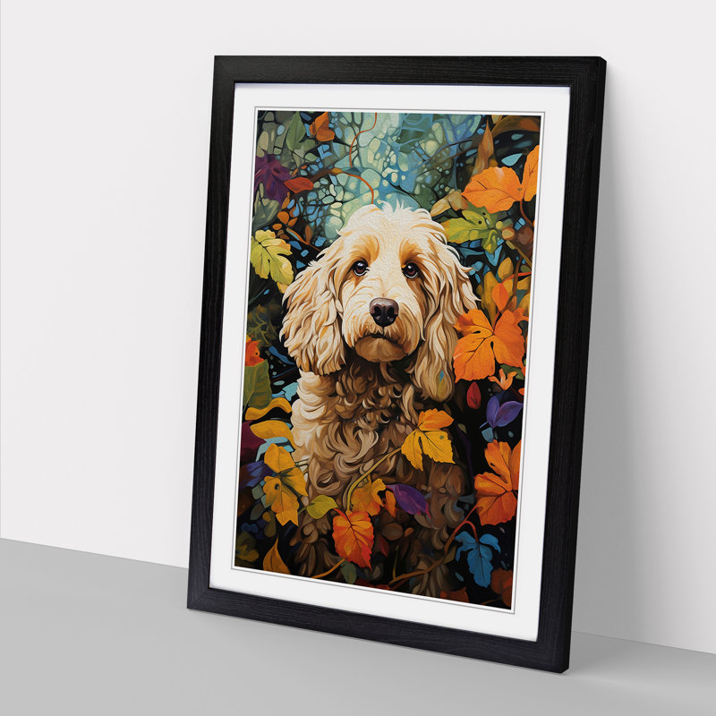 Single Picture Frame Wall Art, 34cm H x 25cm W, Black Framed