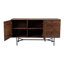 Buffet en bois d'acacia massif à 3 tiroirs de 58 po de largeur Sarom