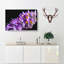 Wild Purple Orchid Flowers - Wrapped Canvas-56647536