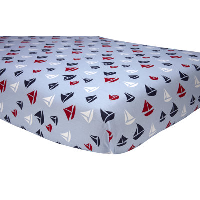 Drap-housse pour lit de bébé voilier Jayesh